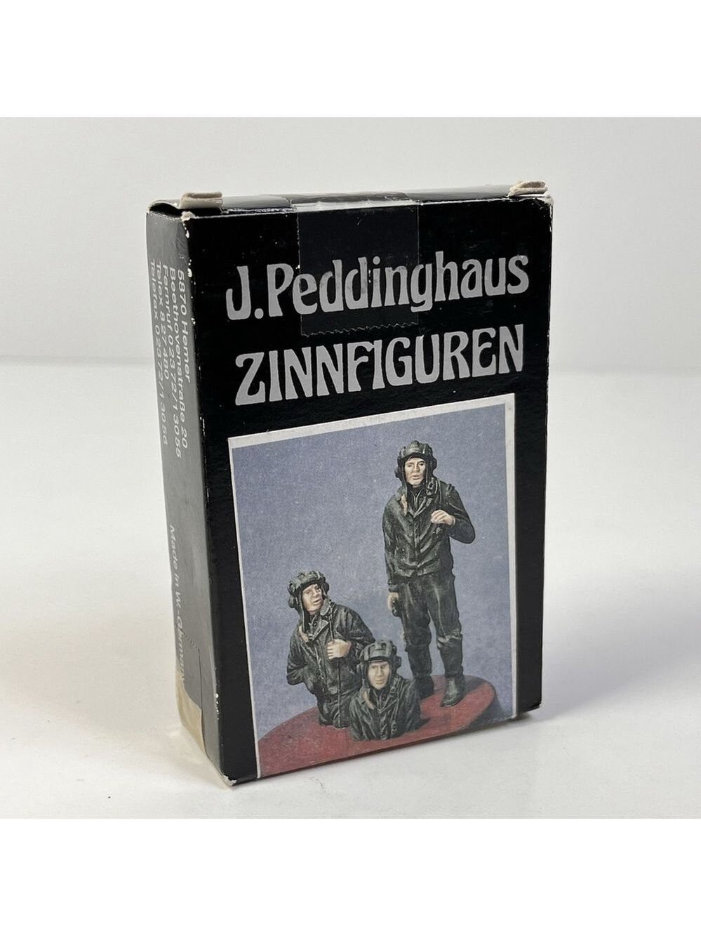 J. Pessinghaus Zinnfiguren JPZ OBEP 09 Russische Panzerbesatzung 1960 DN